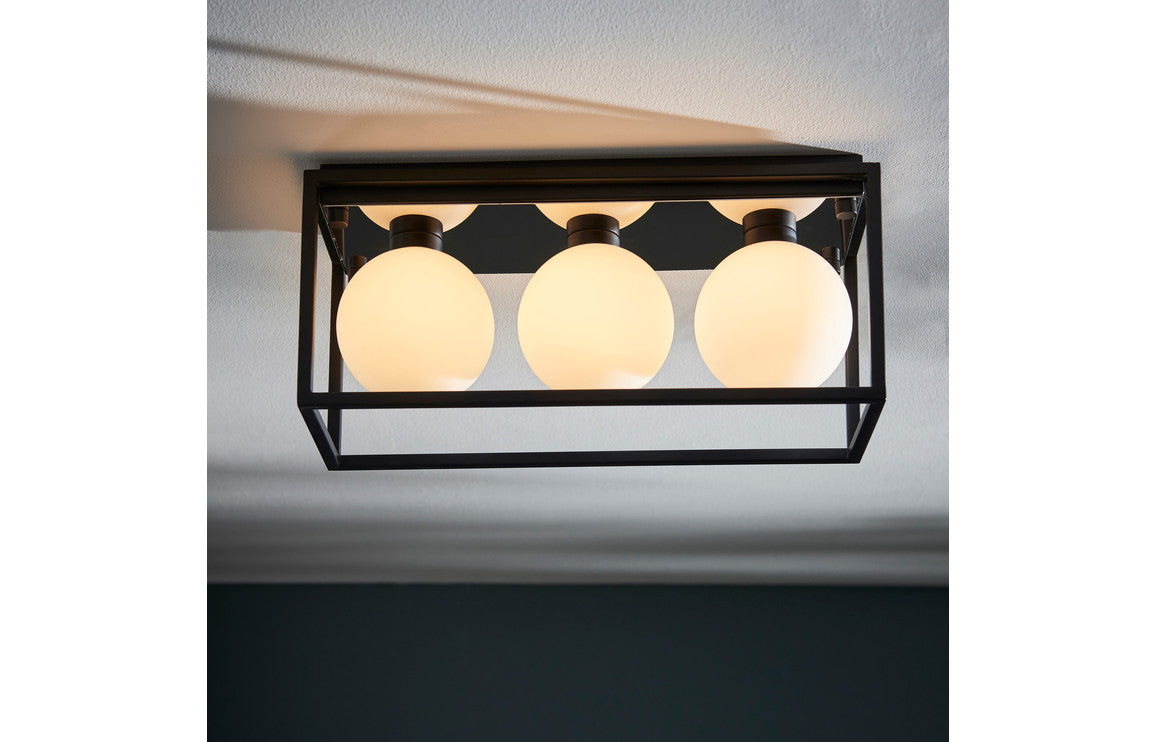 Dazzle Ceiling Light - Matt Black