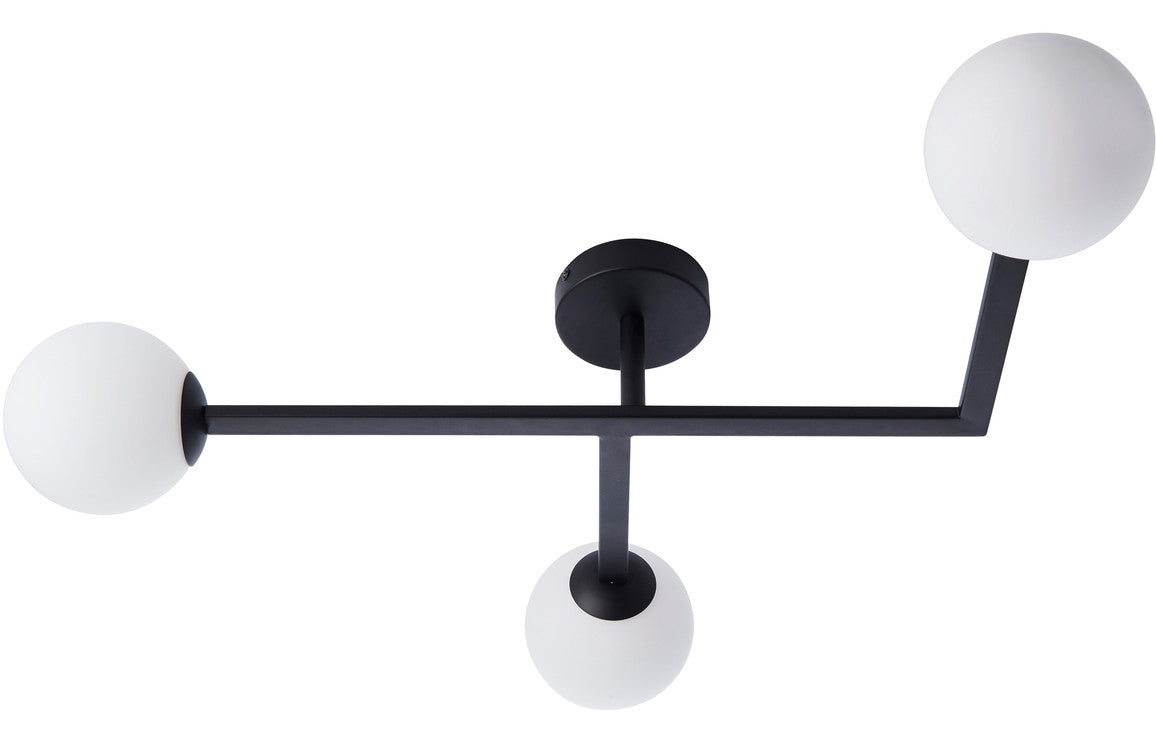 Prism Ceiling Light - Matt Black