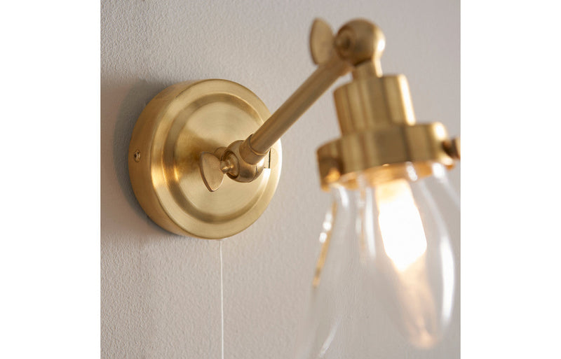 Azure Wall Light - Brushed Brass