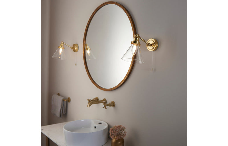 Azure Wall Light - Brushed Brass