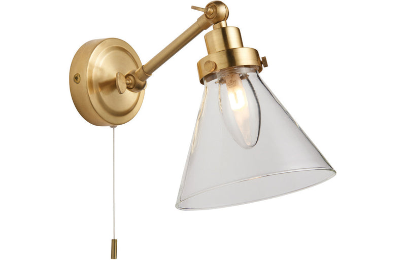 Azure Wall Light - Brushed Brass