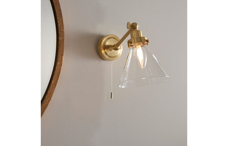 Azure Wall Light - Brushed Brass