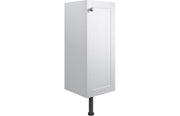 Cello 300mm 1 Door Base Unit - Satin White Ash