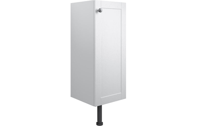 Cello 300mm 1 Door Base Unit - Satin White Ash