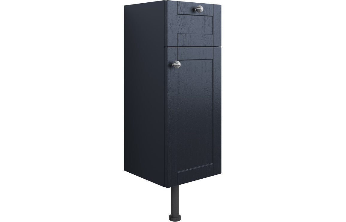 Cello 300mm 1 Drawer 1 Door Base Unit - Indigo Ash
