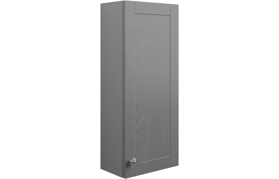 Cello 300mm 1 Door Wall Unit - Grey Ash