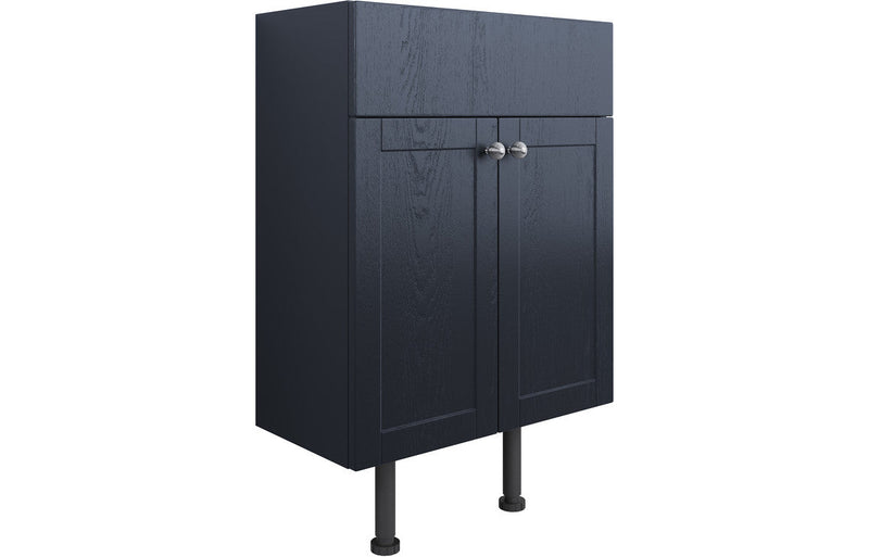 Cello 500mm 2 Door Basin Unit - Indigo Ash