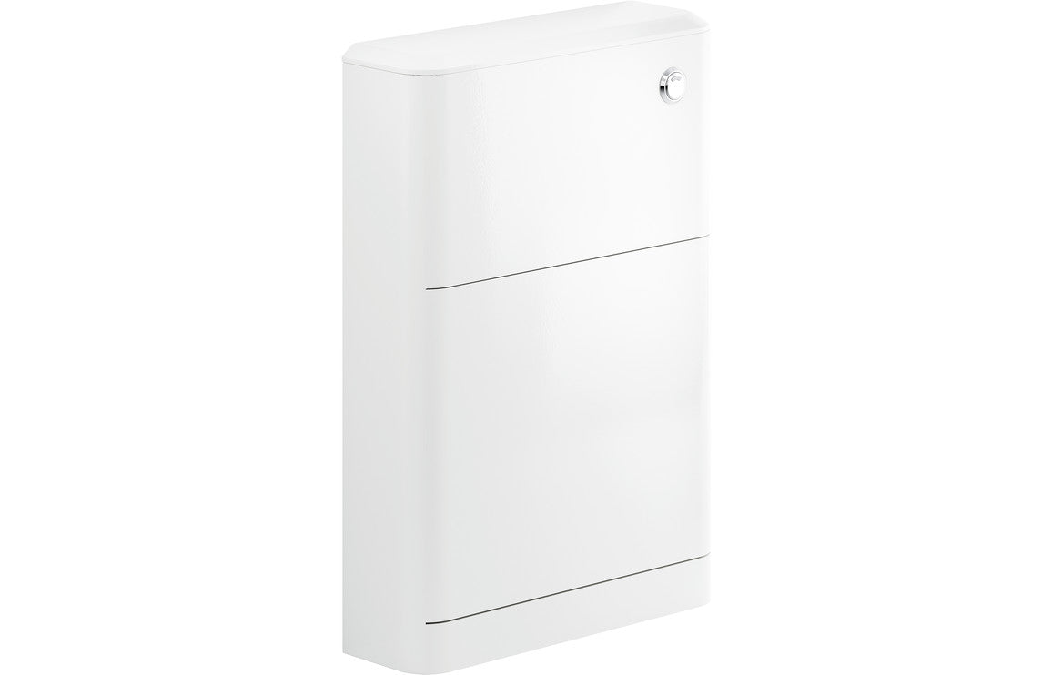 Harmony 550mm Floor Standing WC Unit - White Gloss