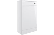 Vivido 500mm Floor Standing WC Unit - White Gloss
