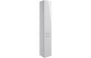 Vivido 350mm Floor Standing 2 Door Tall Unit - Grey Gloss