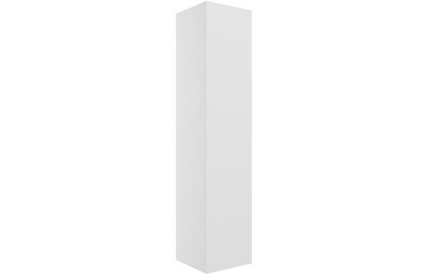 Serenita 350mm Wall Hung 1 Door Tall Unit - Matt White