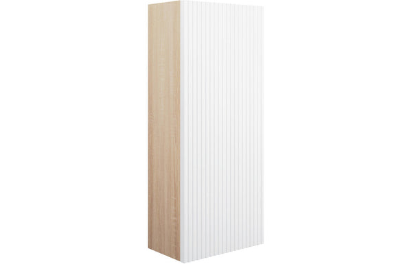 Solace 300mm 1 Door Wall Unit - Matt White