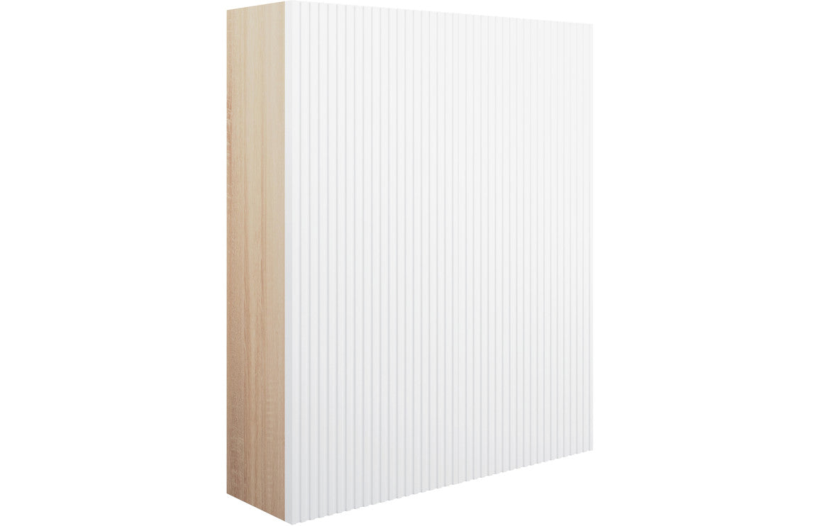 Solace 600mm 2 Door Wall Unit - Matt White