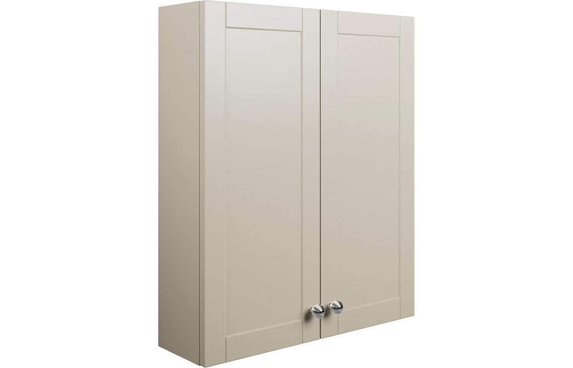 Cello 600mm 2 Door Wall Unit - Matt Latte