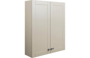 Cello 600mm 2 Door Wall Unit - Matt Latte