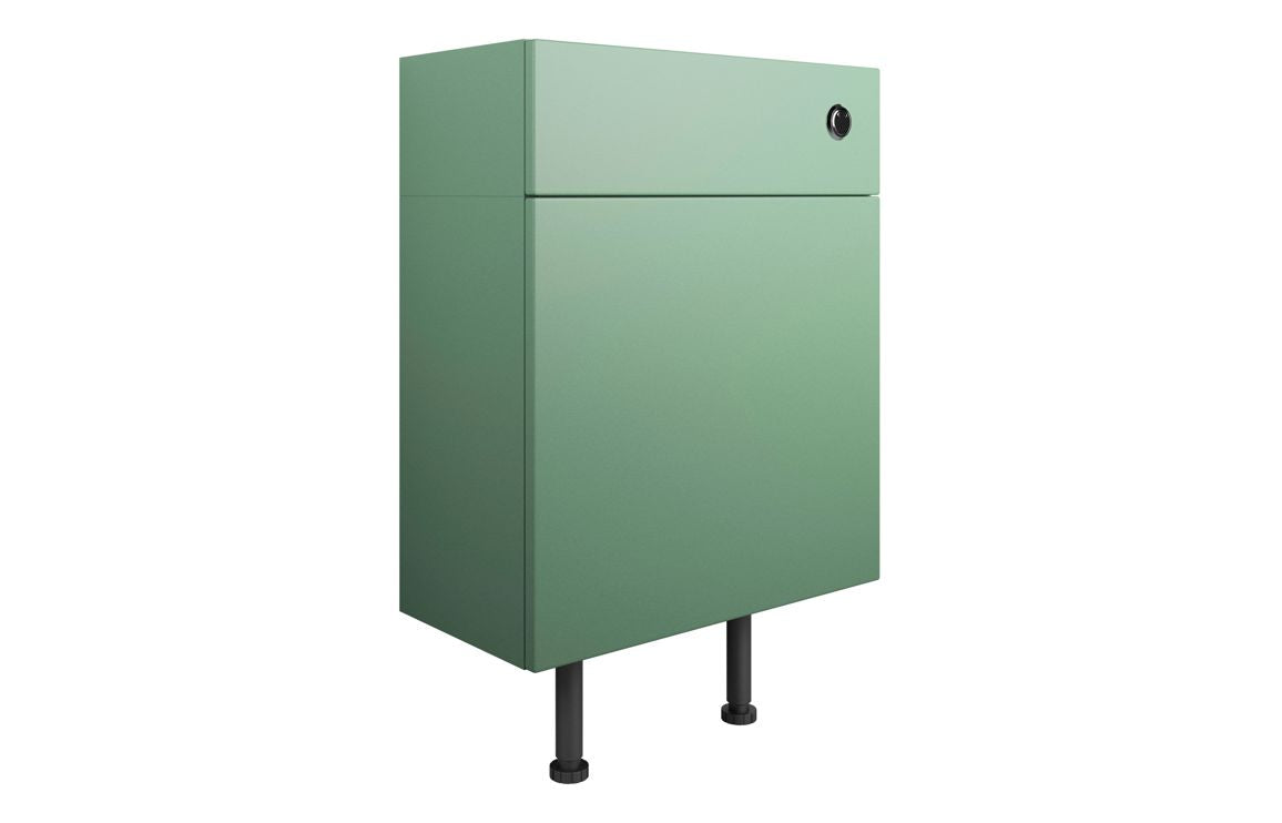 Cello 600mm WC Unit - Matt Sage Green