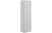 Belleza 350mm Wall Hung 1 Door Tall Unit - Matt Mineral Grey