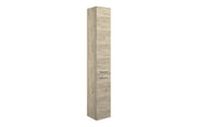 Vivido 350mm Floor Standing 2 Door Tall Unit - Oak