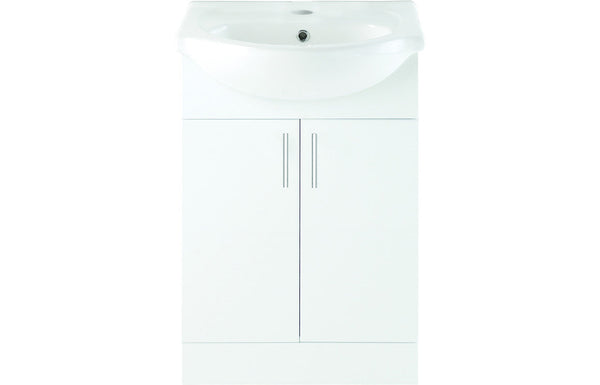 Valenza 650mm Vanity & C/C Toilet Pack