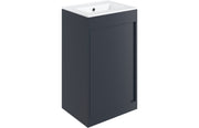 Evolve 510mm Floor Standing Unit Inc. Basin - Matt Indigo Blue