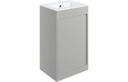 Evolve 510mm Floor Standing Unit Inc. Basin - Matt Light Grey