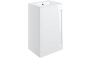 Evolve 510mm Floor Standing Unit Inc. Basin - White Gloss
