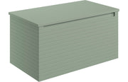 Belleza 800mm Wall Hung 1 Drawer Basin Unit & Worktop - Matt Willow Green