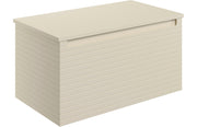 Belleza 800mm Wall Hung 1 Drawer Basin Unit & Worktop - Matt Cotton