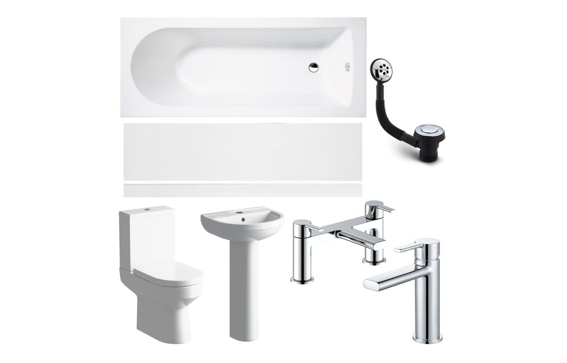 Sanita Full Suite & Bath w/Chrome Finishes