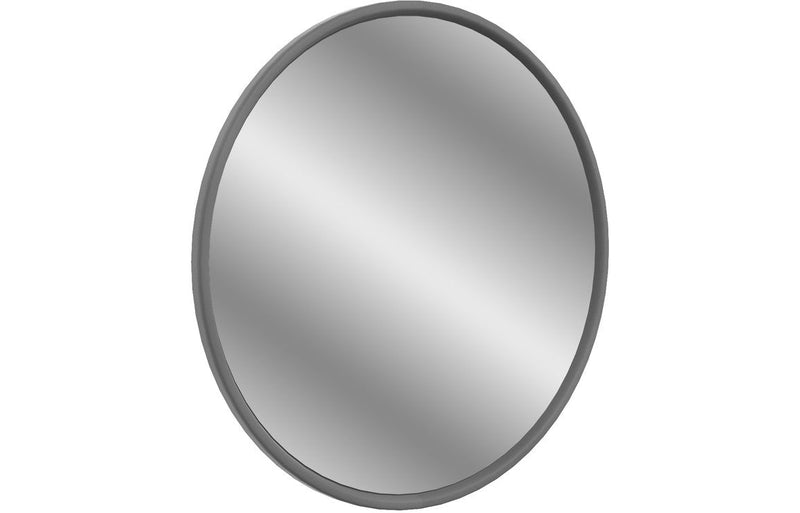 Luminara 550x550mm Round Mirror - Grey Ash