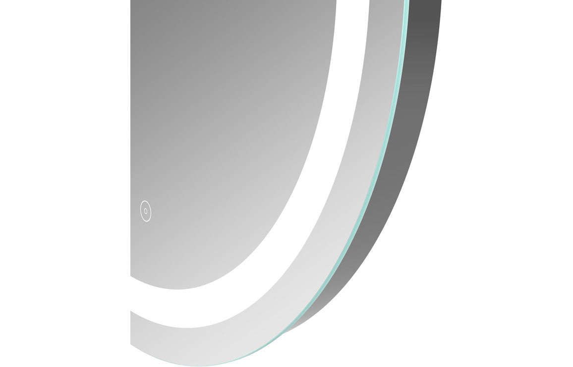 Daiki 800mm Round Front-Lit LED Mirror