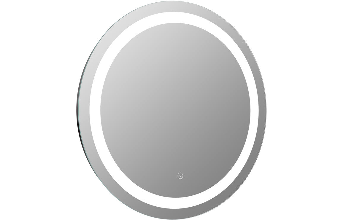 Daiki 600mm Round Front-Lit LED Mirror