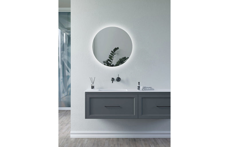 Zenko 500mm Round Back-Lit LED Mirror