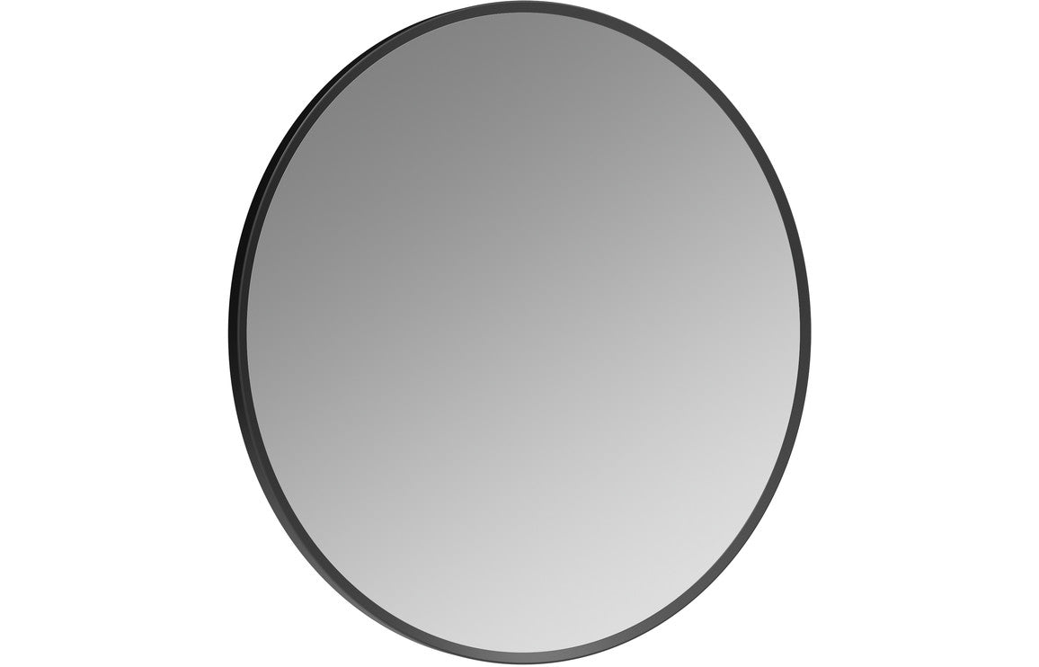 Niko 600mm Round Mirror - Matt Black