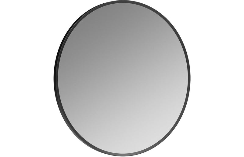 Niko 500mm Round Mirror - Matt Black