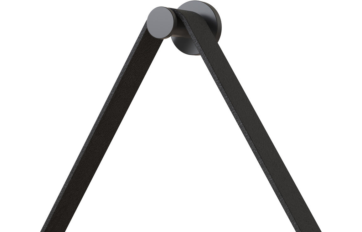 Renji 600mm Round Mirror - Matt Black