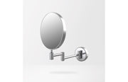 Aria Round Cosmetic Mirror - Chrome