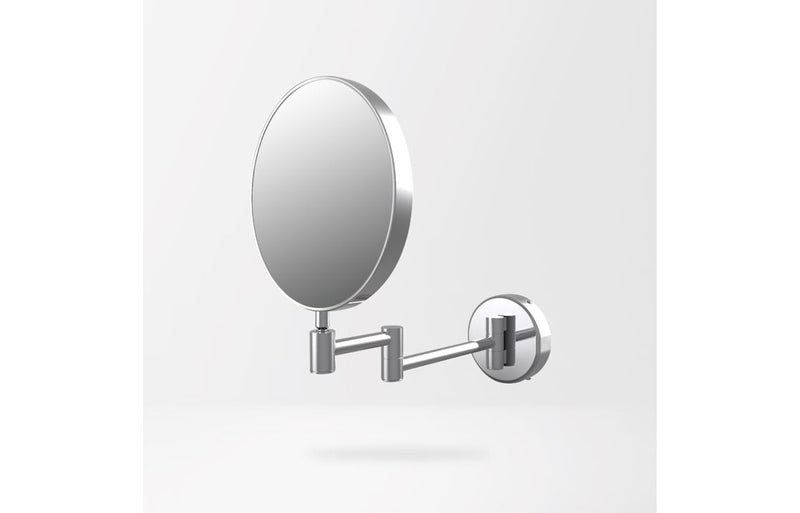 Aria Round Cosmetic Mirror - Chrome