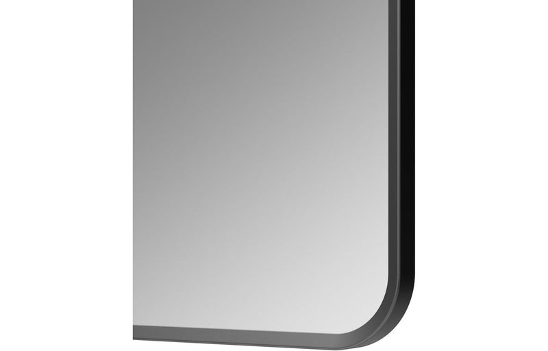 Niko 600x800mm Rectangle Mirror - Matt Black