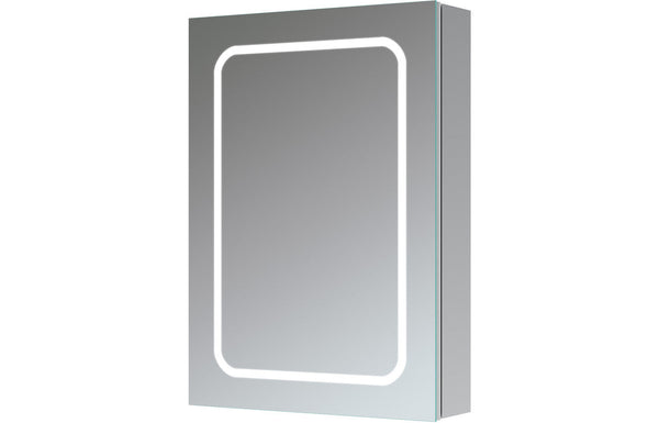 Taiga 500mm 1 Door Front-Lit LED Mirror Cabinet