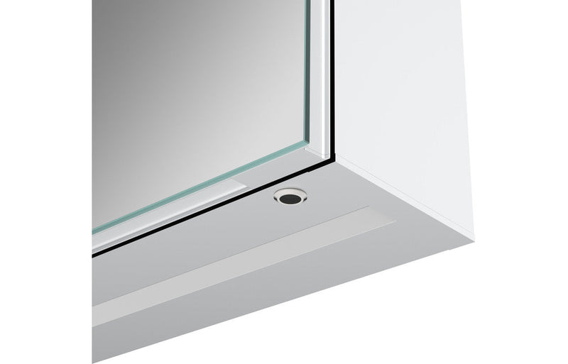 Taiga 600mm 2 Door Front-Lit LED Mirror Cabinet