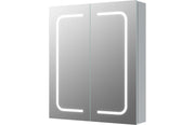Taiga 600mm 2 Door Front-Lit LED Mirror Cabinet
