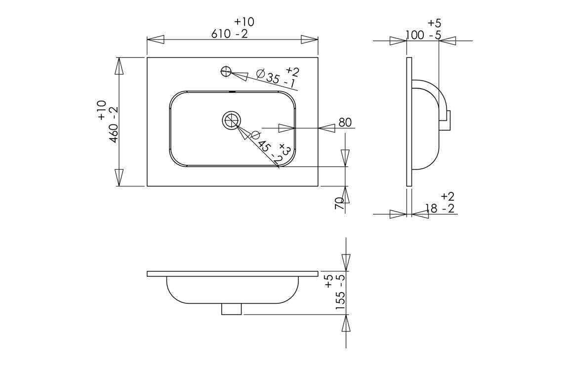 Serenita 615mm Floor Standing 2 Door Basin Unit & Basin - Matt Latte