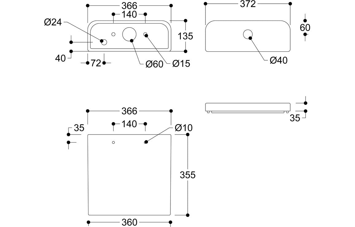 Agarwood Short Projection Close Coupled Open Back WC & Wrapover Soft Close Seat