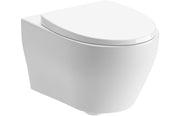 Sofia Rimless Wall Hung WC & Soft Close Seat