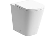 Emilia Rimless Back To Wall Short Projection WC & Soft Close Seat