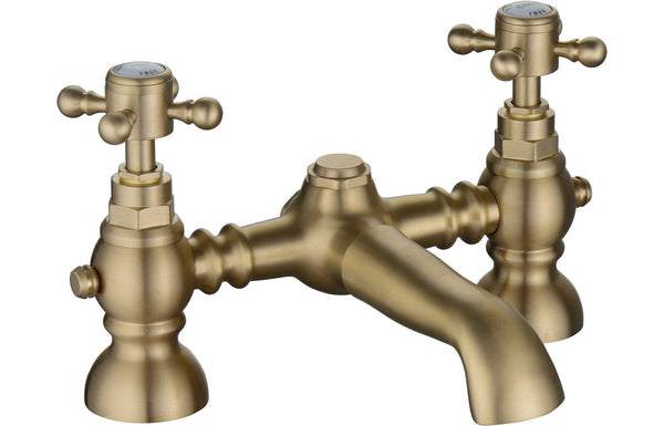 York Bath Filler - Brushed Brass