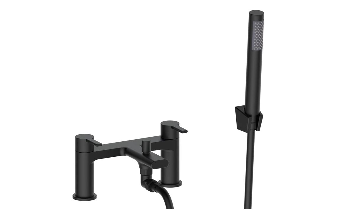 Evolve Bath/Shower Mixer - Matt Black