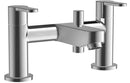 Alzira Bath/Shower Mixer & Shower Kit - Chrome