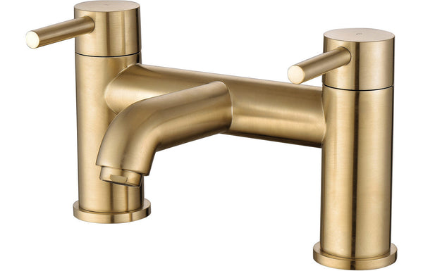 Sirena Bath Filler - Brushed Brass